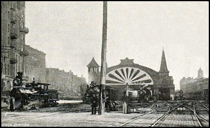 Atlanta Union Station of 1871