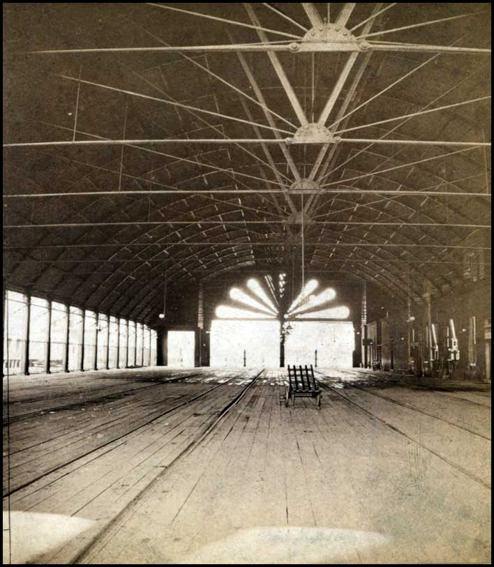 Interior view of 1871 Atlanta Union Station
