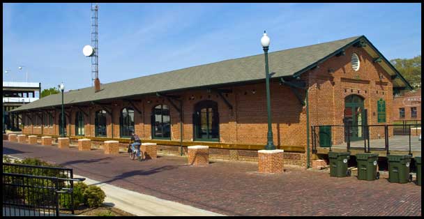 Southern Railway depot at Dalton