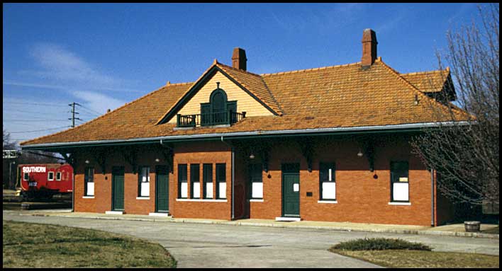 Former Seaboard Air Line Railway depot, Elberton, Georgia, 2003
