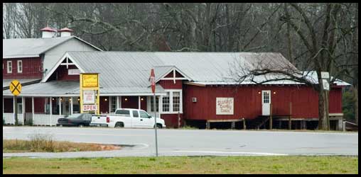 Shady Dale depot after expansion