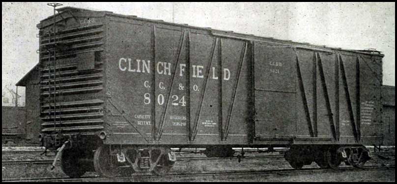 Clinchfield Railroad boxcar