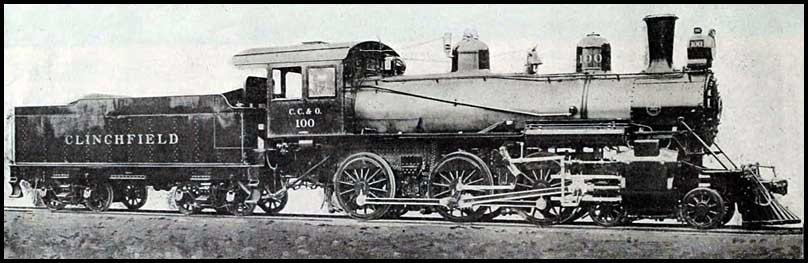 Clinchfield engine 100