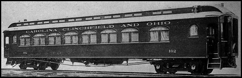 Clinchfield Railroad passenger car