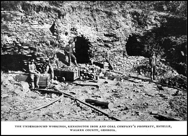 Estelle mines in Georgia