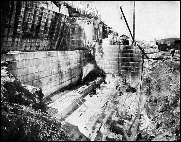 Georgia Marble Company Railroad, quarry scene
