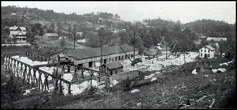 Southern Marble Works at Marble Hill, Pickens County, Georgia