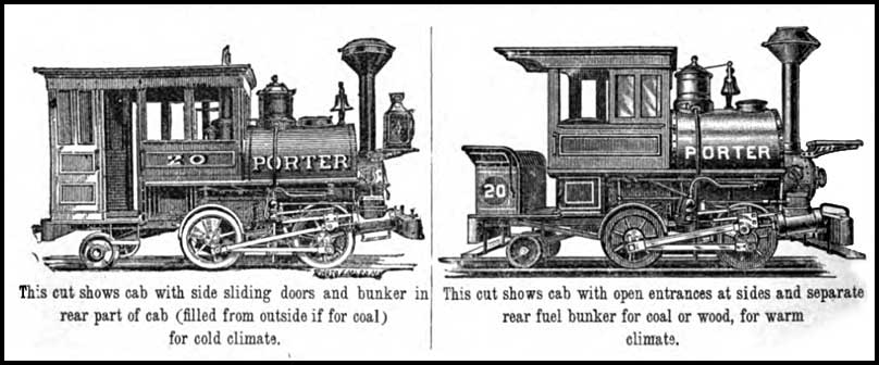 Mount Lookout Railway locomotive on left