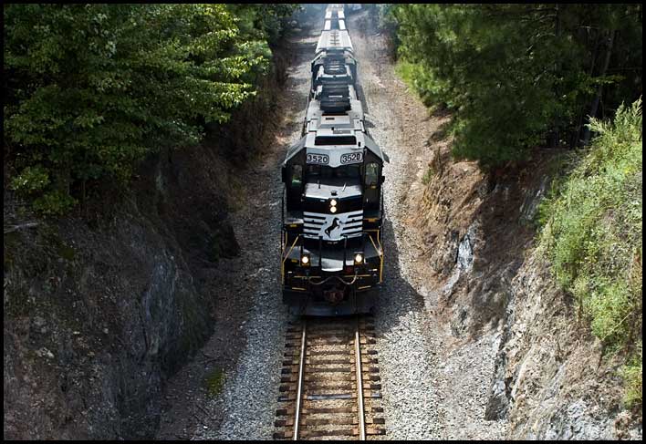 Norfolk Southern train in west Georgia