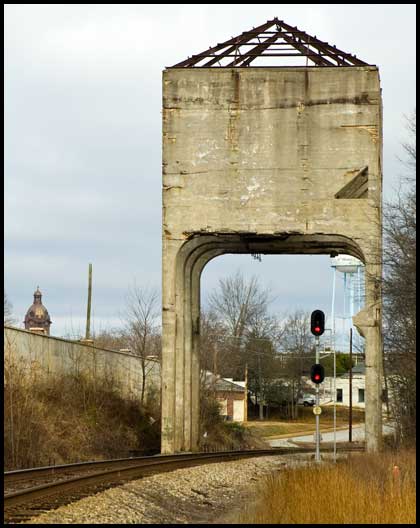 Coaling tower at Newnan, GA