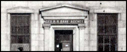 Closeup view of sign