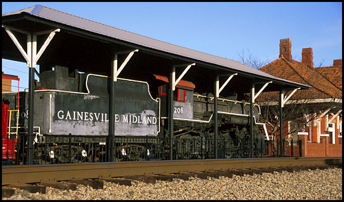 Locomotive no. 208 at Winder