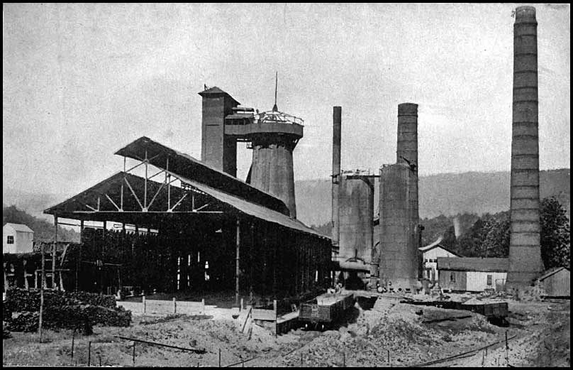 Rising Fawn iron furnace, Dade County, Georgia